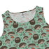 Hedge Hog Garden Adventures Dress Geek Nerd animal patterns botany print Design by Julie Kitzes