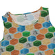 Hexagon Tile Board Game Dress Geek Nerd board game print Designs by Nathan lx - C