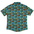Hexagon Tile Game Symbols Button Up Shirt - adult sizing - board game print - Designs by Nathan
