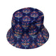 Hidden Astronomy Bucket Hat Geek Nerd Design by Brigid Ashwood lx - B outer space & astronaut print