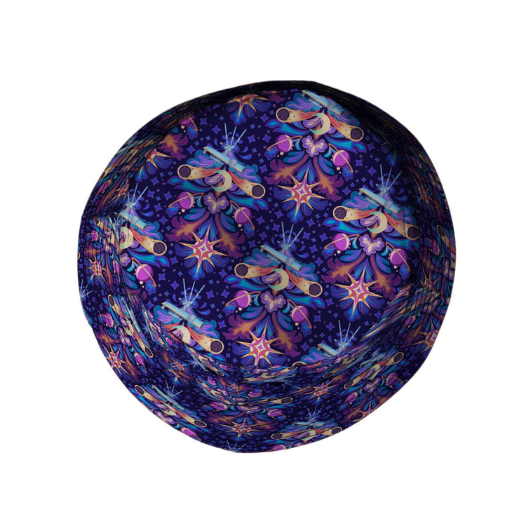 Hidden Astronomy Bucket Hat Geek Nerd Design by Brigid Ashwood lx - B outer space & astronaut print