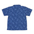 Hidden Garden Cats Blue Youth Hawaiian Shirt Back
