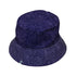 Hidden Garden Cats Lilac Bucket Hat Gray Stitching