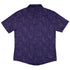 Hidden Garden Cats Lilac Button Up Shirt Back