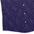 Hidden Garden Cats Lilac Button Up Shirt Bottom Corner