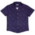 Hidden Garden Cats Lilac Button Up Shirt Hawaiian Front