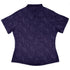 Hidden Garden Cats Lilac Curvy Button Up Shirt womens back