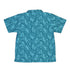 Hidden Garden Cats Teal Youth Hawaiian Shirt Back