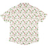 Holly Jolly Bunnies Button Up Shirt Geek Nerd adult sizing Christmas Print Design by Ardi Tong