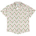 Holly Jolly Bunnies Button Up Shirt Geek Nerd adult sizing Christmas Print Design by Ardi Tong