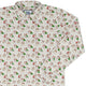 Holly Jolly Bunnies Long Sleeve Button Up Shirt Geek Nerd adult sizing Anime Christmas Print