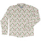 Holly Jolly Bunnies Long Sleeve Button Up Shirt Geek Nerd adult sizing Anime Christmas Print