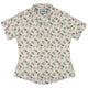 Holly Jolly Bunnies Curvy Button Up Shirt Geek Nerd Anime Christmas Print Design by Ardi Tong