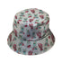 Holly Jolly Fairy Bucket Hat Black Stitching