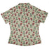 Holly Jolly Fairy Curvy Button Up Shirt womens back