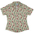 Holly Jolly Fairy Curvy Button Up Shirt womens front