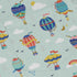 Hot Air Balloon Sky Long Sleeve Button Up Shirt Geek Nerd adult sizing Design by Zirkus Design FLOW DESC WRITING