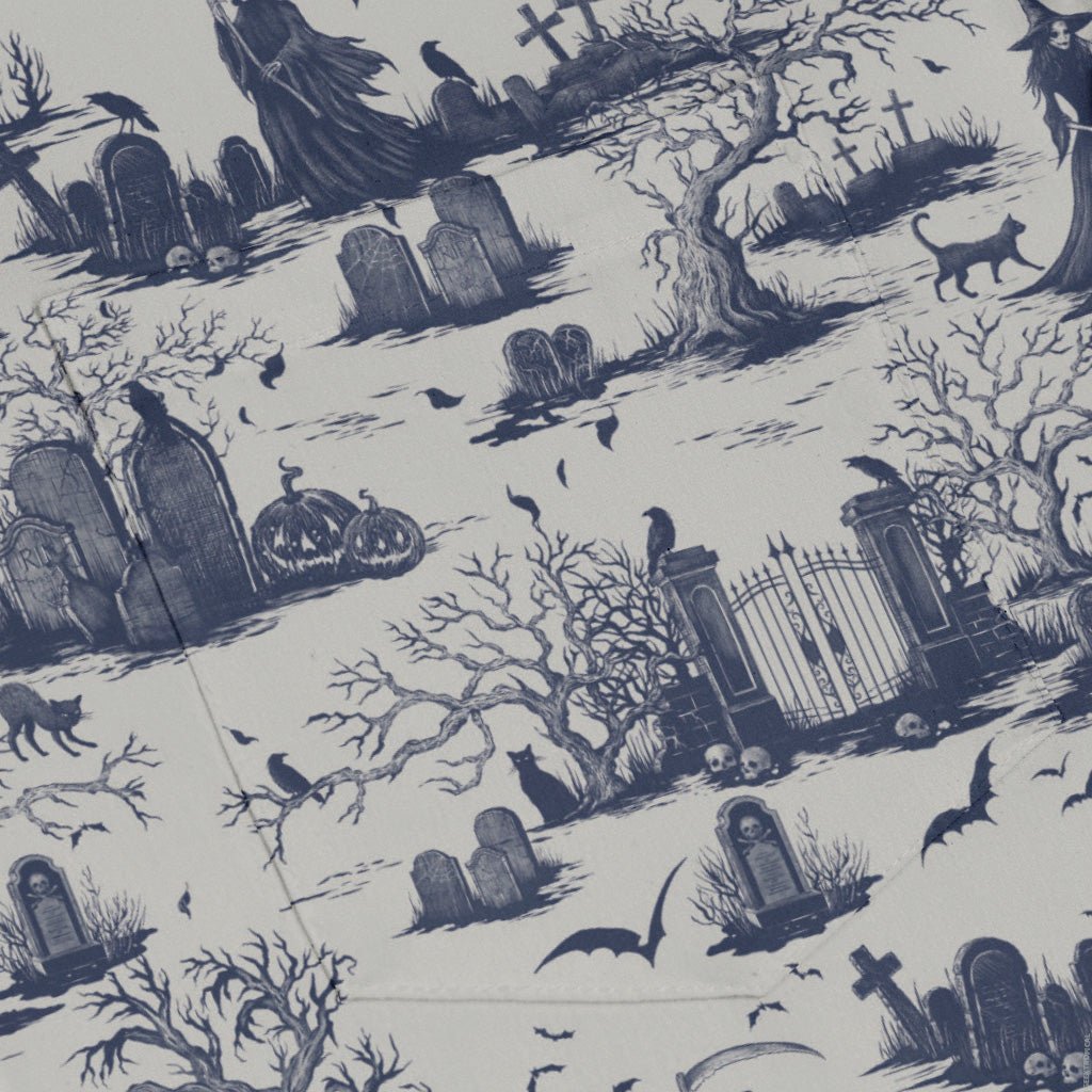 Huanted Graveyard Light Long Sleeve Button Up Shirt Geek Nerd 0925 adult sizing All Adult Button Up Shirts
