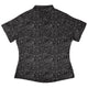 Nerdy Human Anatomy Black Curvy Button Up Shirt