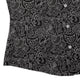 Nerdy Human Anatomy Black Curvy Button Up Shirt
