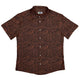 Nerdy Human Anatomy Dark Button Up Shirt