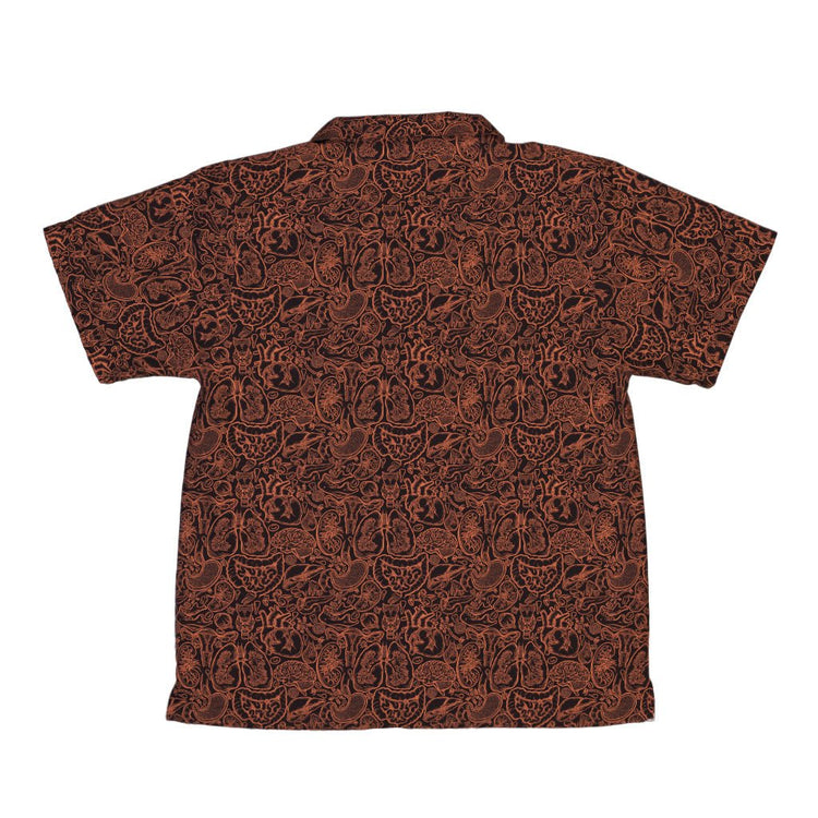 Nerdy Human Anatomy Dark Youth Hawaiian Shirt