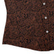 Nerdy Human Anatomy Dark Curvy Button Up Shirt