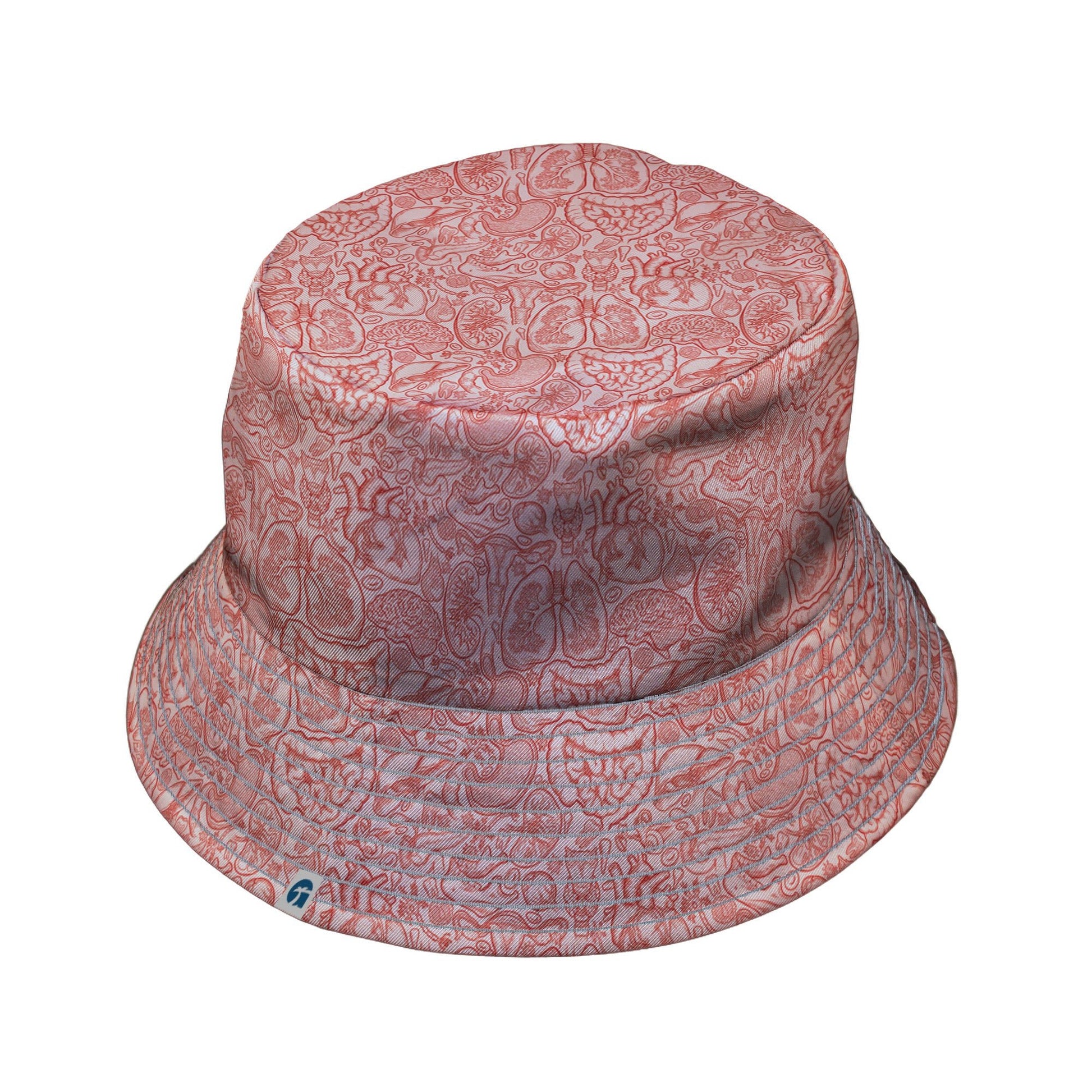 Human Anatomy Light Bucket Hat 2