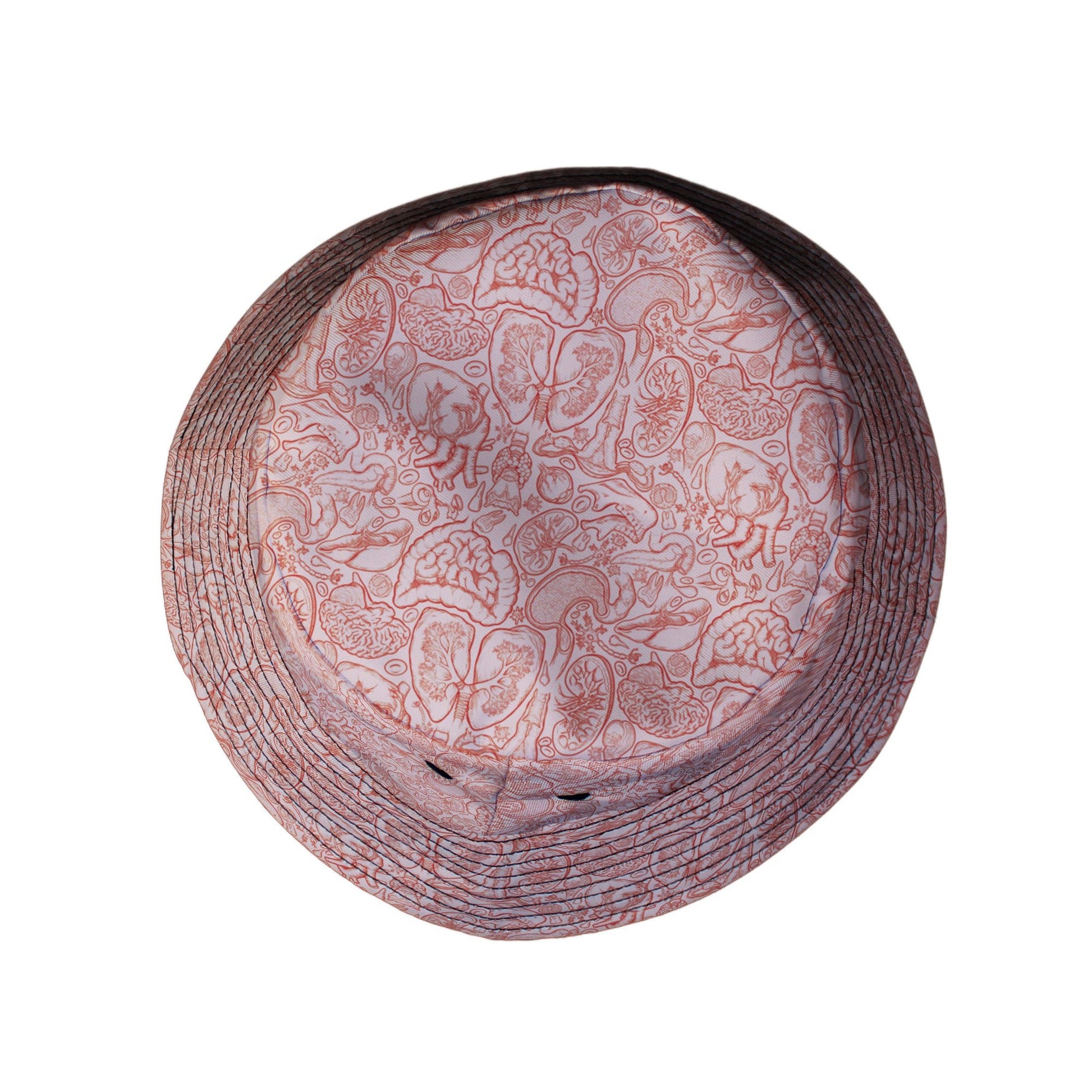 Human Anatomy Light Bucket Hat 3
