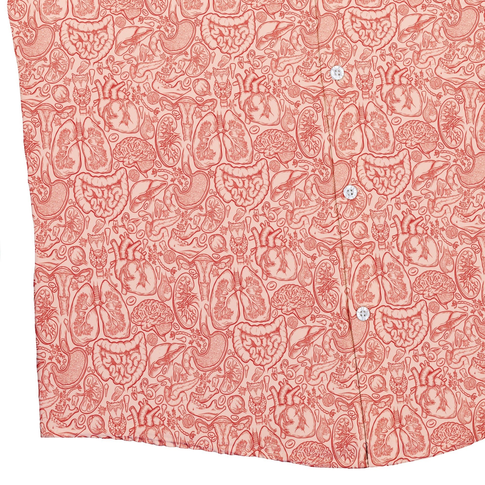 Human Anatomy Light Button Up Shirt 2