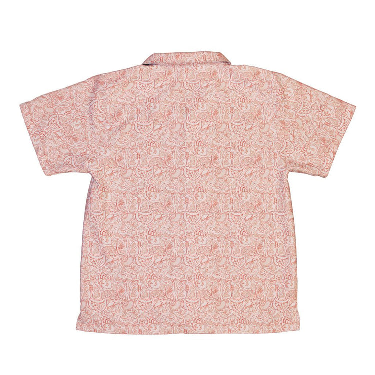 Nerdy Human Anatomy Light Youth Hawaiian Shirt