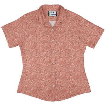 Nerdy Human Anatomy Light Curvy Button Up Shirt