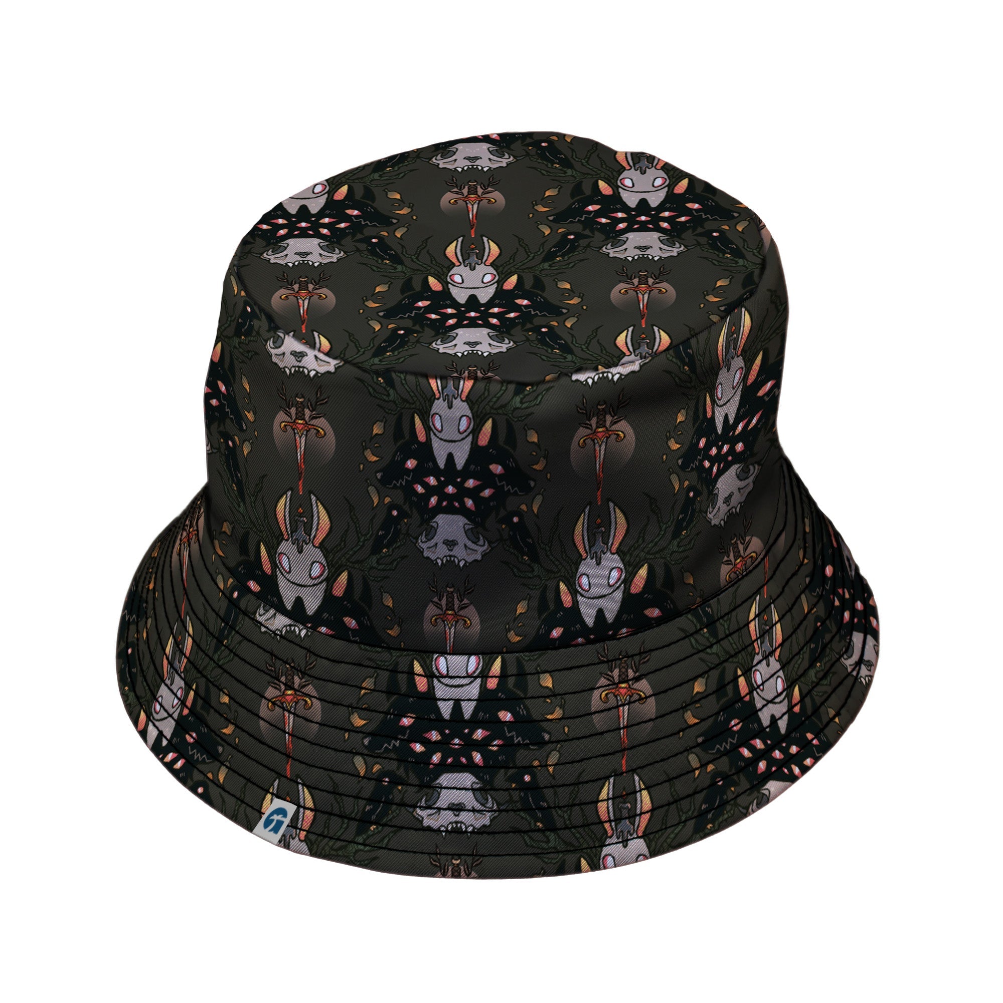 Hunter and Prey Bucket Hat Geek Nerd 0925 Design by Ardi Tong FLOW DESC WRITING