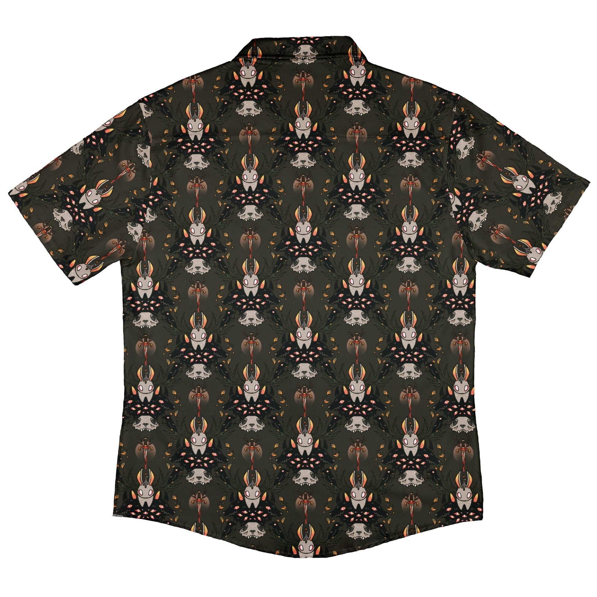 Hunter and Prey Button Up Shirt Geek Nerd 0925 adult sizing All Adult Button Up Shirts