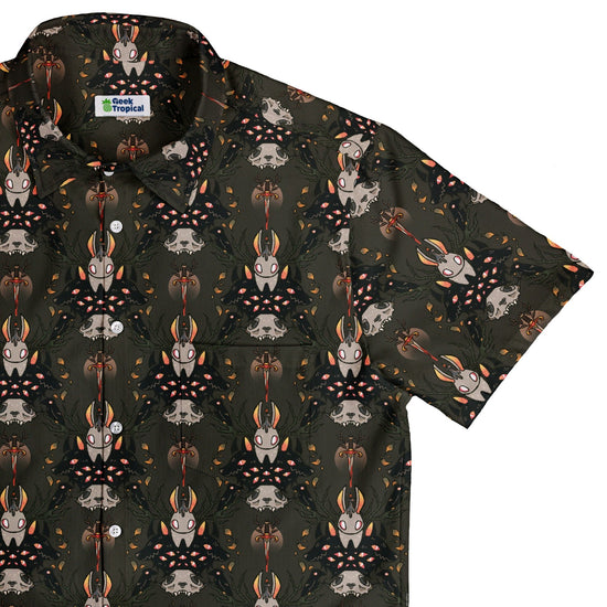 Hunter and Prey Button Up Shirt Geek Nerd 0925 adult sizing All Adult Button Up Shirts
