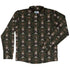 Hunter and Prey Long Sleeve Button Up Shirt Geek Nerd 0925 adult sizing All Adult Button Up Shirts