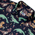 Ice Cream Dinos Button Up Shirt Geek Nerd 0925 adult sizing All Adult Button Up Shirts