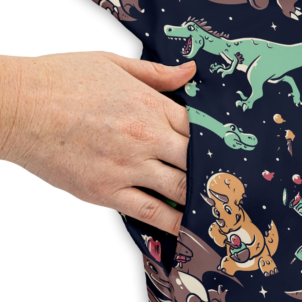 Ice Cream Dinos Dress Geek Nerd 0925 Animal Patterns Design by Tobe Fonseca