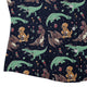Ice Cream Dinos Curvy Button Up Shirt Geek Nerd 0925 All Adult Button Up Shirts Animal Patterns