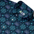 Icy Holiday Button Up Shirt Neck