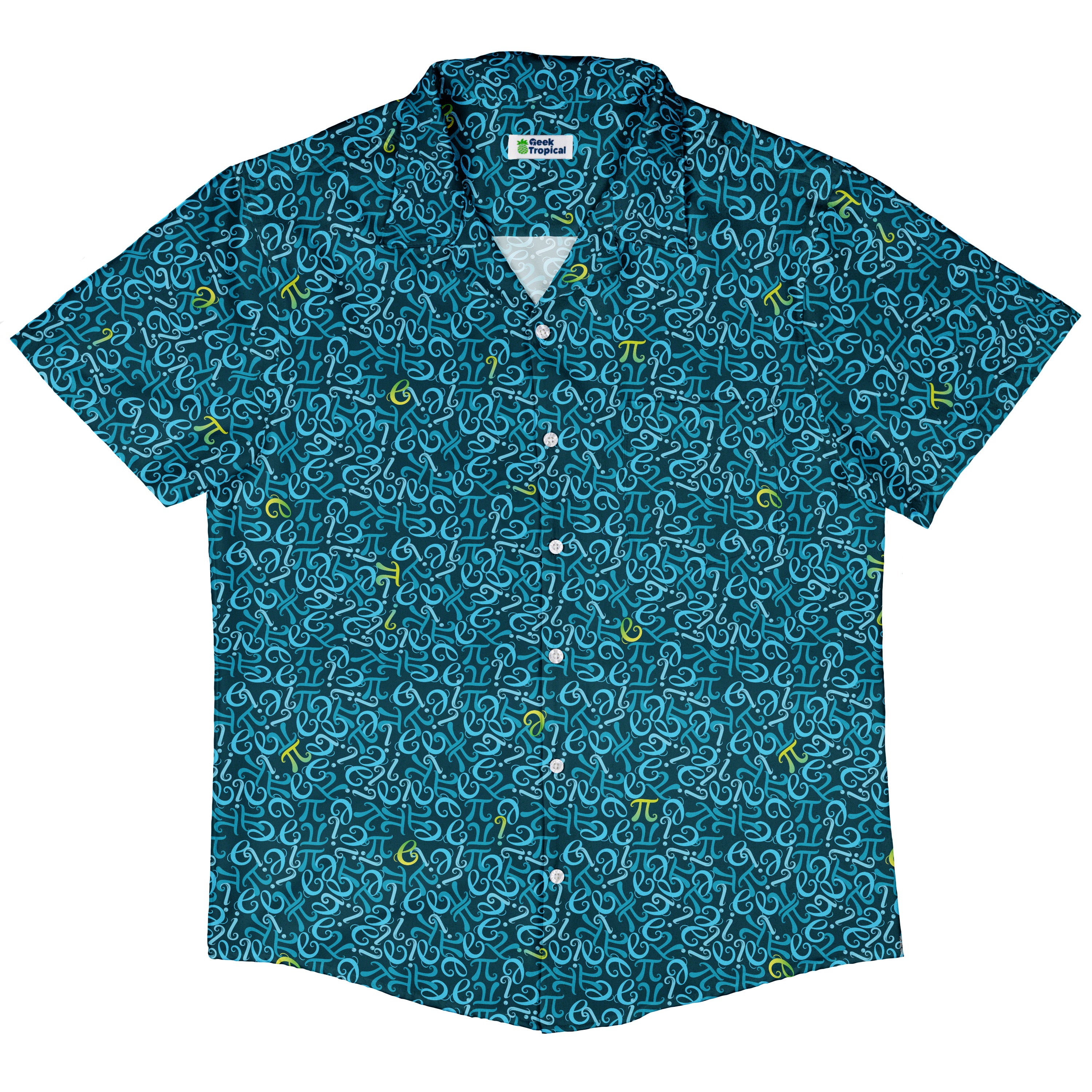 Irrational Constants Button Up Shirt Hawaiian Front