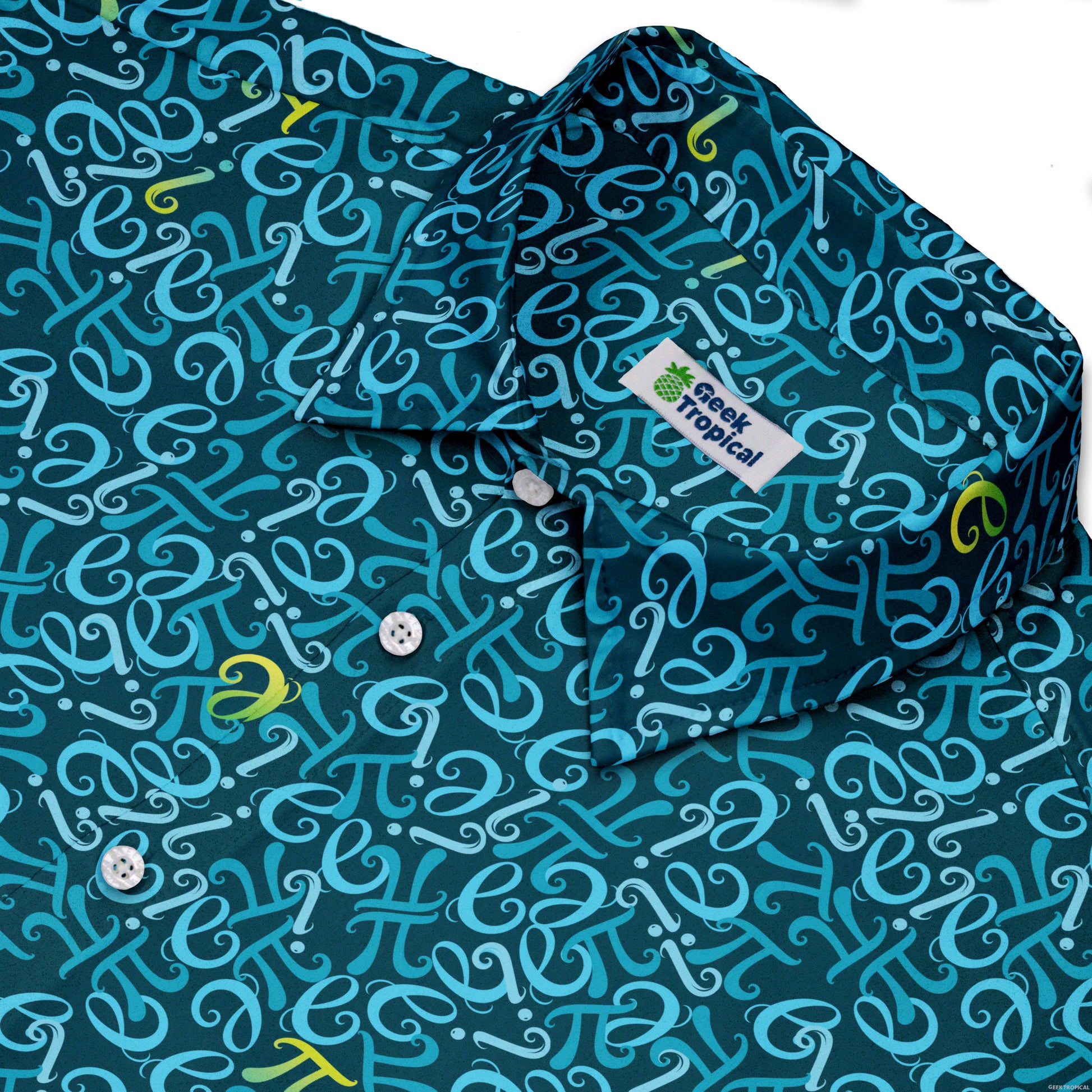 Irrational Constants Button Up Shirt Neck