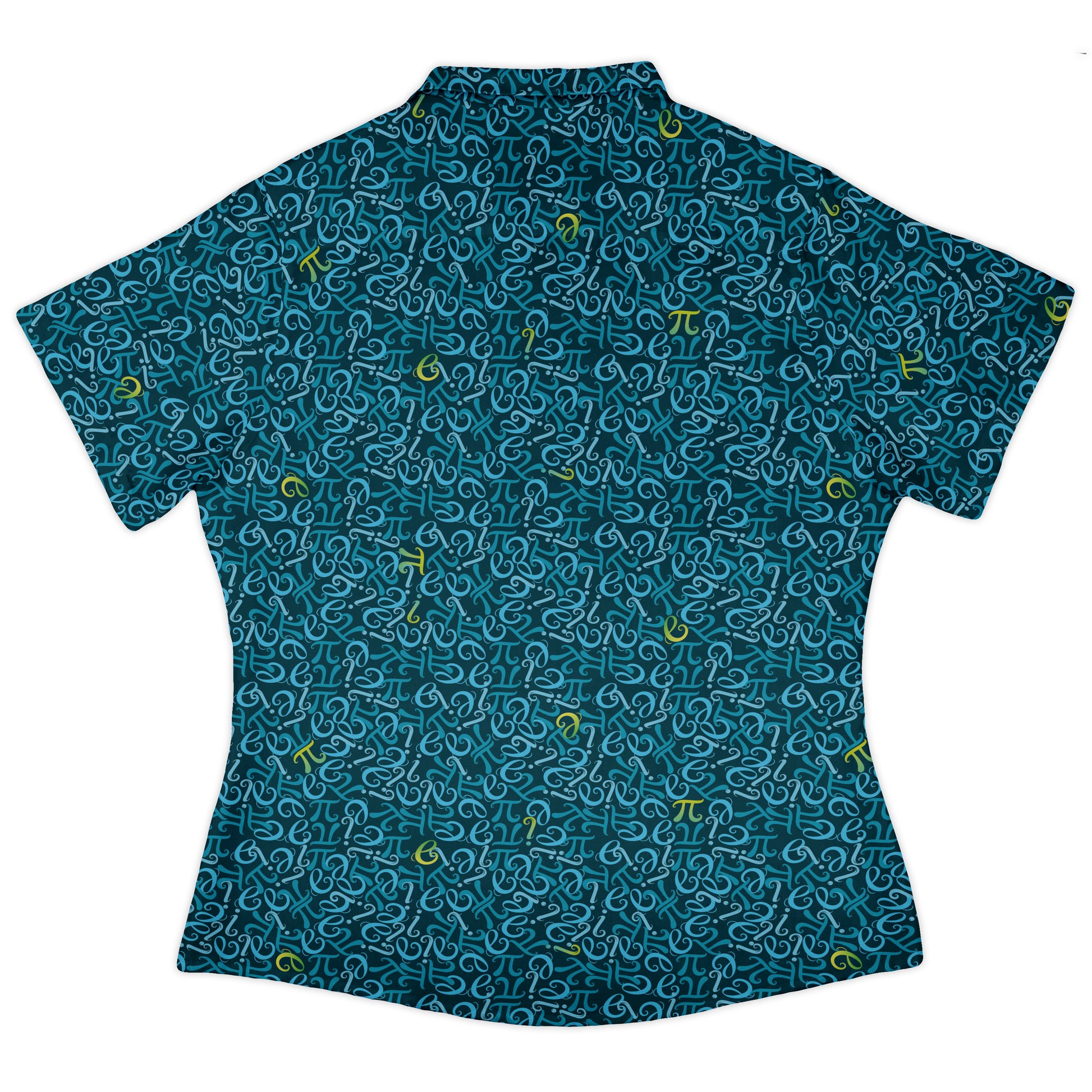 Irrational Constants Curvy Button Up Shirt womens back