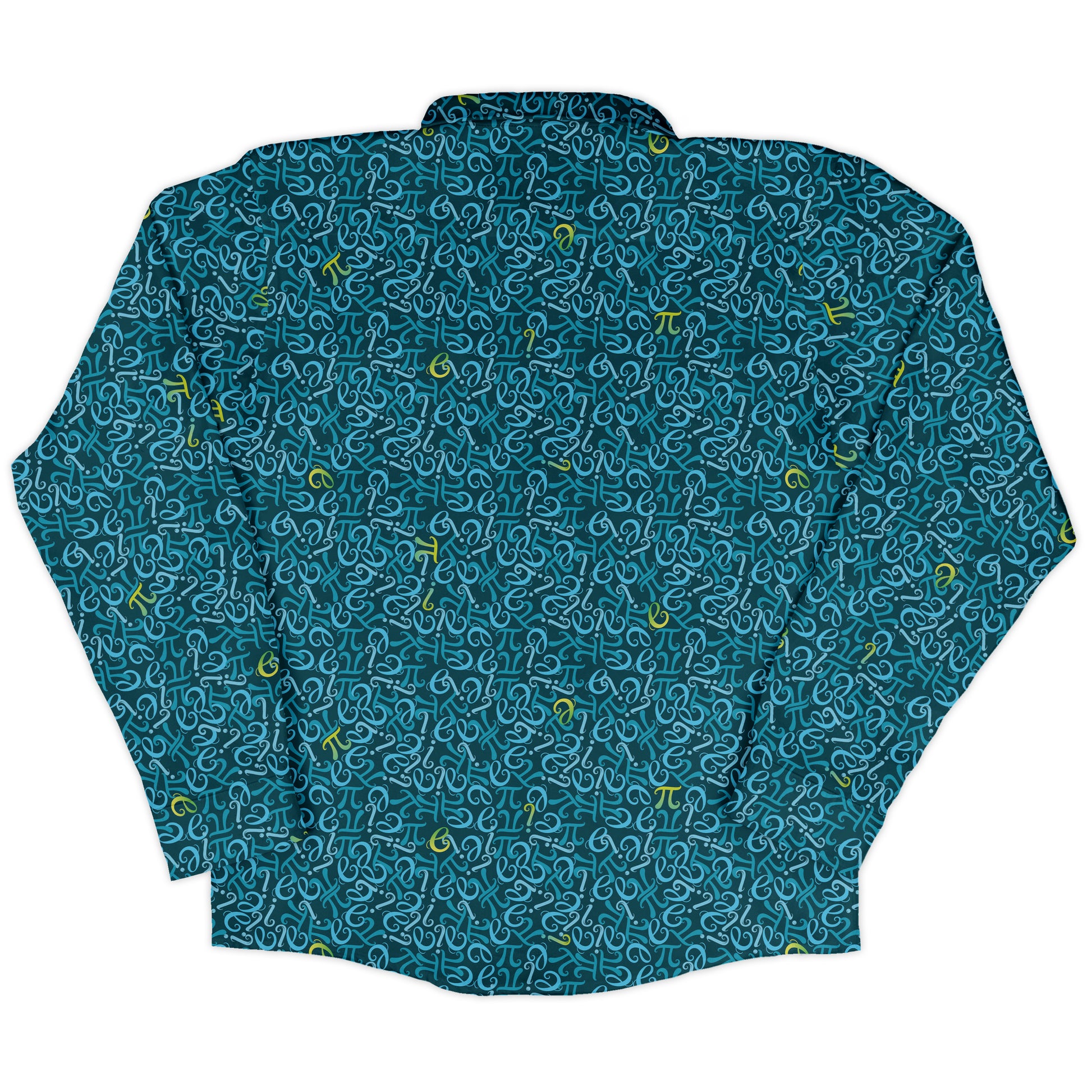 Irrational Constants Long Sleeve Button Up Shirt back
