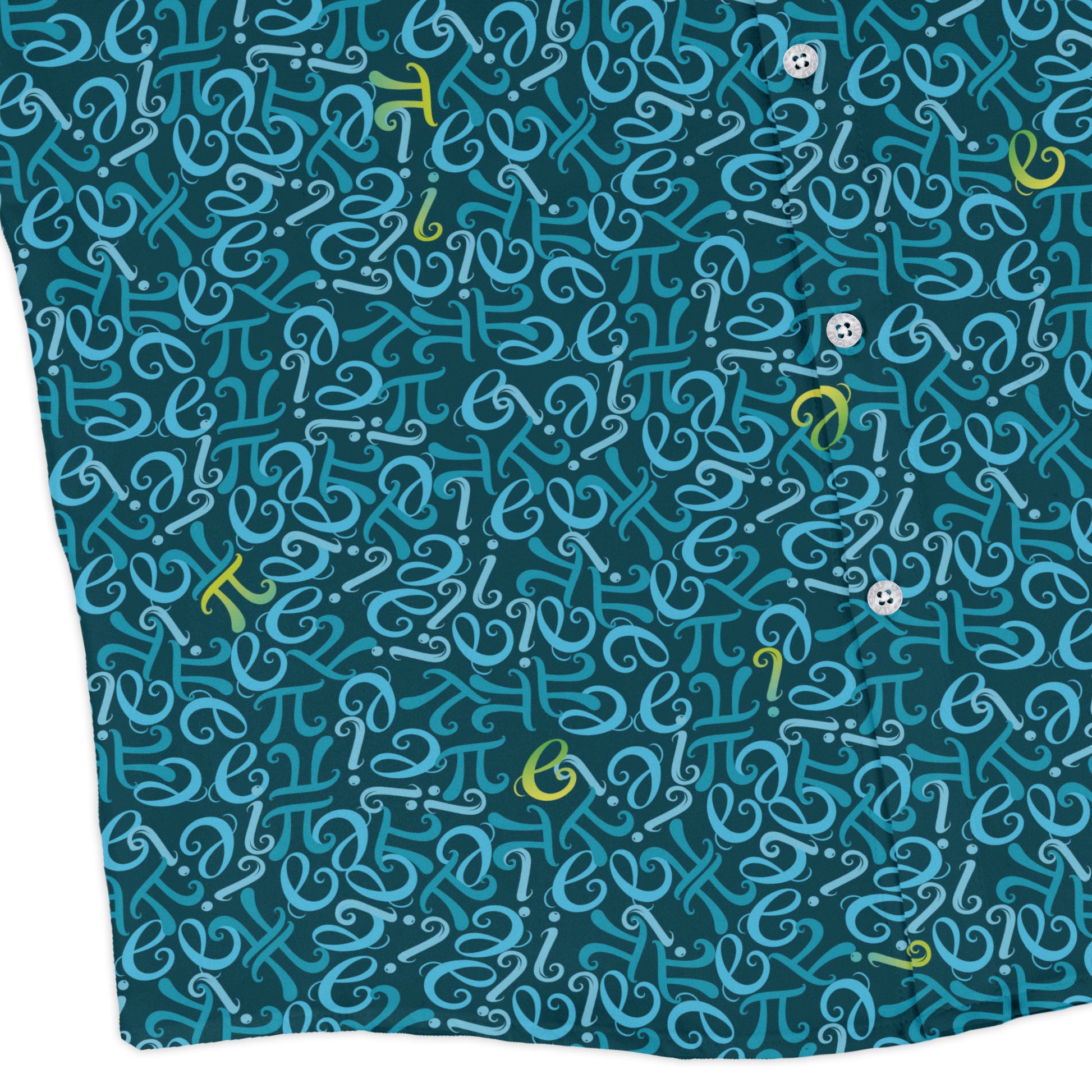 Irrational Constants Long Sleeve Button Up Shirt corner