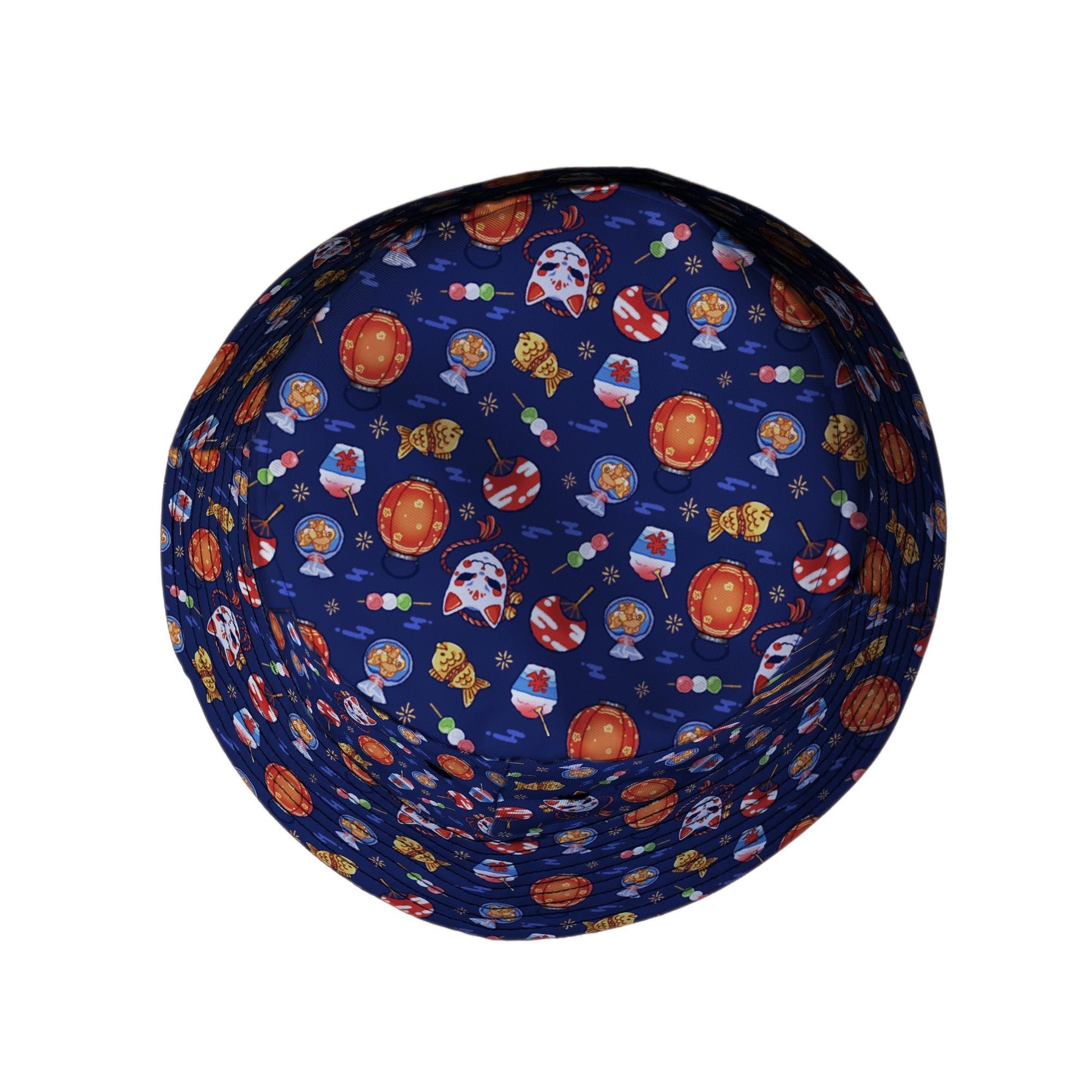 Japanese Festival Bucket Hat Geek Nerd anime Design by Ardi Tong lx - B