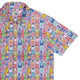 Japanese Vending Machine Drinks Button Up Shirt Geek Nerd adult sizing anime Design by Ardi Tong