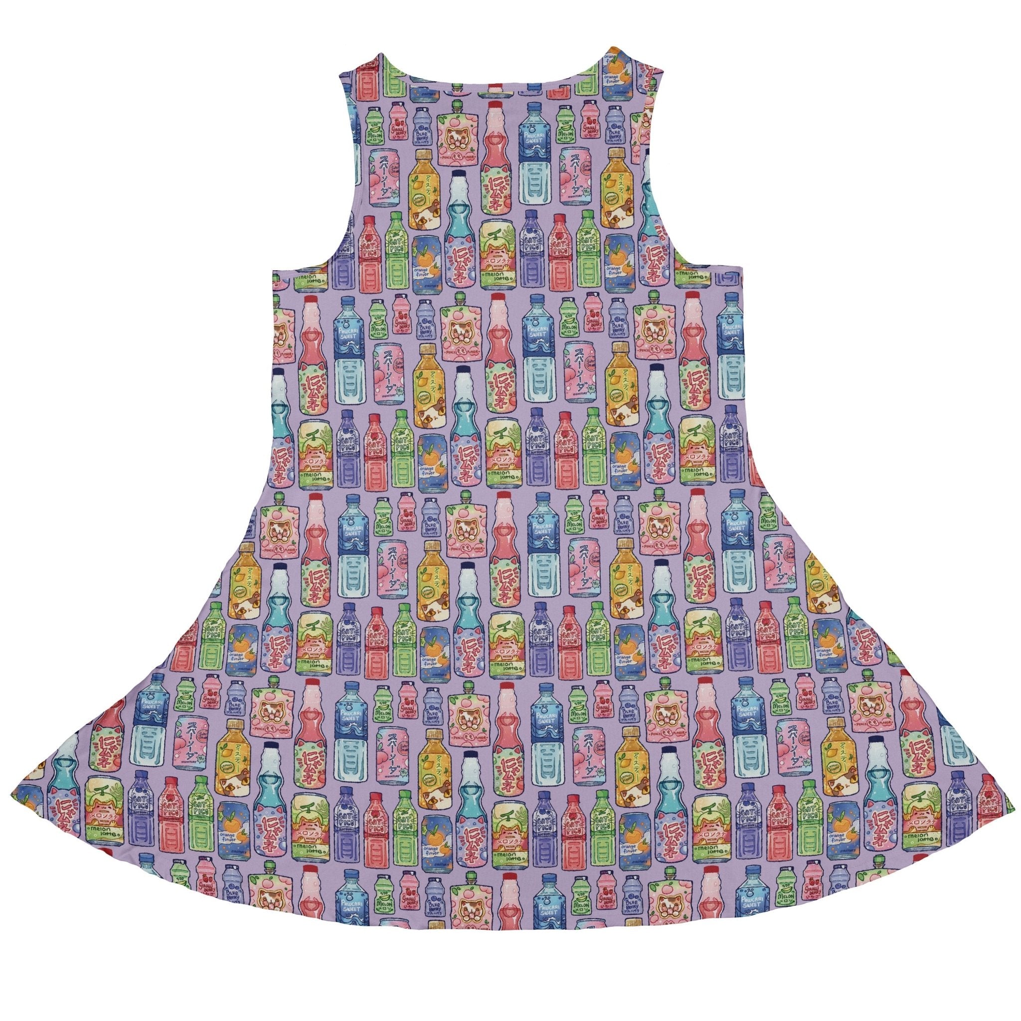 Japanese Vending Machine Drinks Dress Geek Nerd anime Design by Ardi Tong lx - C
