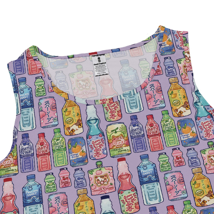 Japanese Vending Machine Drinks Dress Geek Nerd anime Design by Ardi Tong lx - C