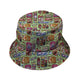 Japanese Vending Machine Snacks Bucket Hat Geek Nerd 0925 Anime Design by Ardi Tong